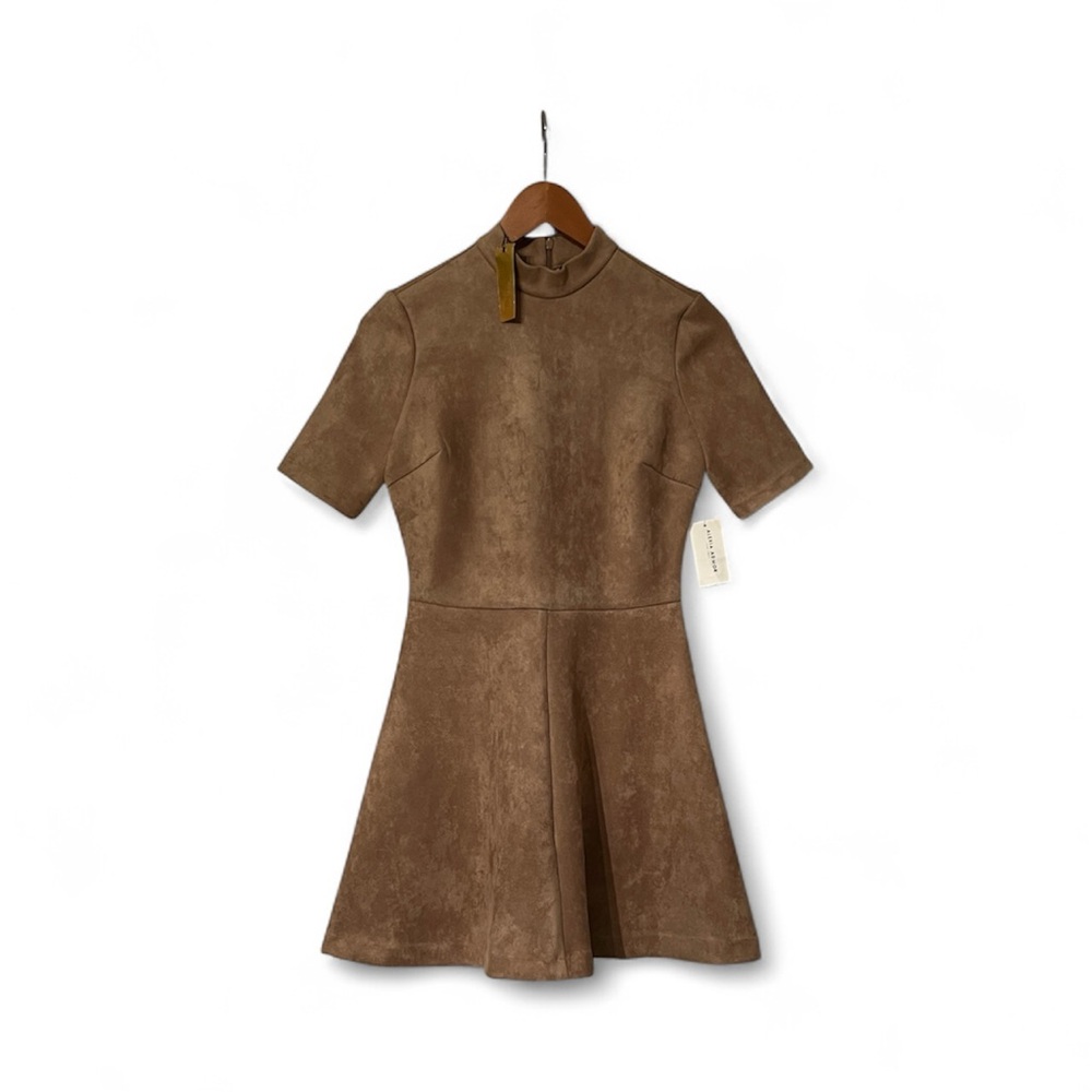 Alexia Admor Tan Suede Dress NWT